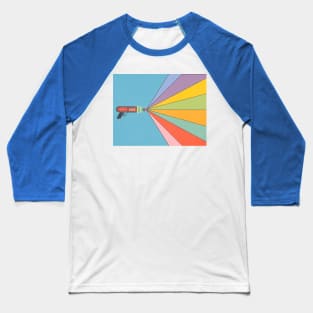 Retro Ray Gun Baseball T-Shirt